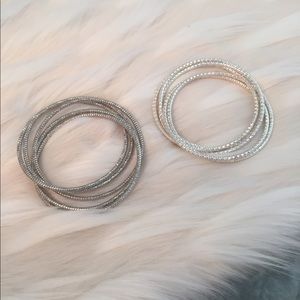 Bundle 2 bangle bracelets